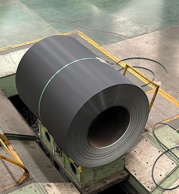 PVDF AZ150 PPGl Z275 PPGI VALSPAR 質感マット RAL9005 RAL9004 プリペイント ガルバン化鋼 黒色ゴロゴロ屋根タイル