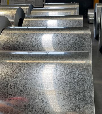 EN10143 正規型スパンコールガルバン製鋼コイル クロムフリー S320GD