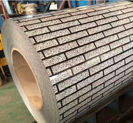 ブロック パターン プリント カラーコーティング コイル アクゾノベル 建材
