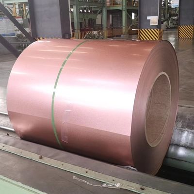 1200mm AZ120 GL ガルバリュー 55% ALU 亜鉛コイル ローズ ゴールデン アンチ 指紋
