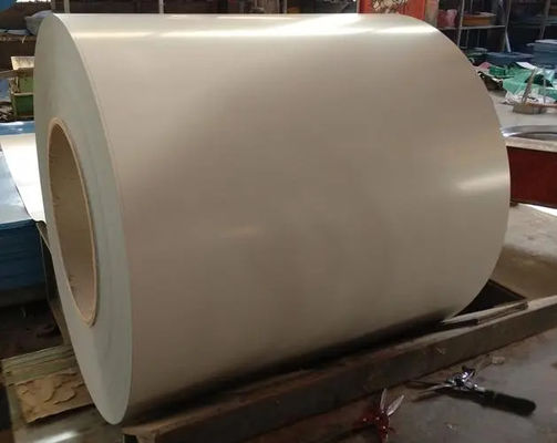 RAL1014 アイボリー PVDF AkzoNobel アルミニウムコイル 3003 H24 PE/カラーコーティング/プリペイント/カラーコーティング アルミニウムミール 完成品