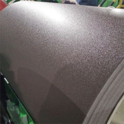 RAL8019 PVDF 40年 マット 質感鋼コイル PPGL AZ150,Z275 PPGI 0.50×1250 HDP 塗装 鋼筋金属屋根