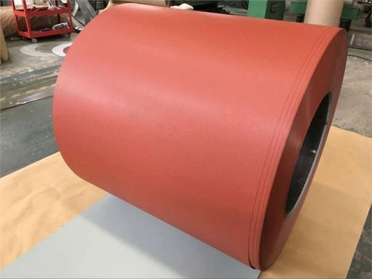 275G/M2 質感マット色塗装鋼コイル 0.125-0.8mm*600-1250mm