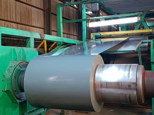 上部塗装15-25 +5um カラーコーティングスチールコイル プリペイントガルバनाइズドスチールコイル Z275/PPGI コイル メタルフーフィングパネル用